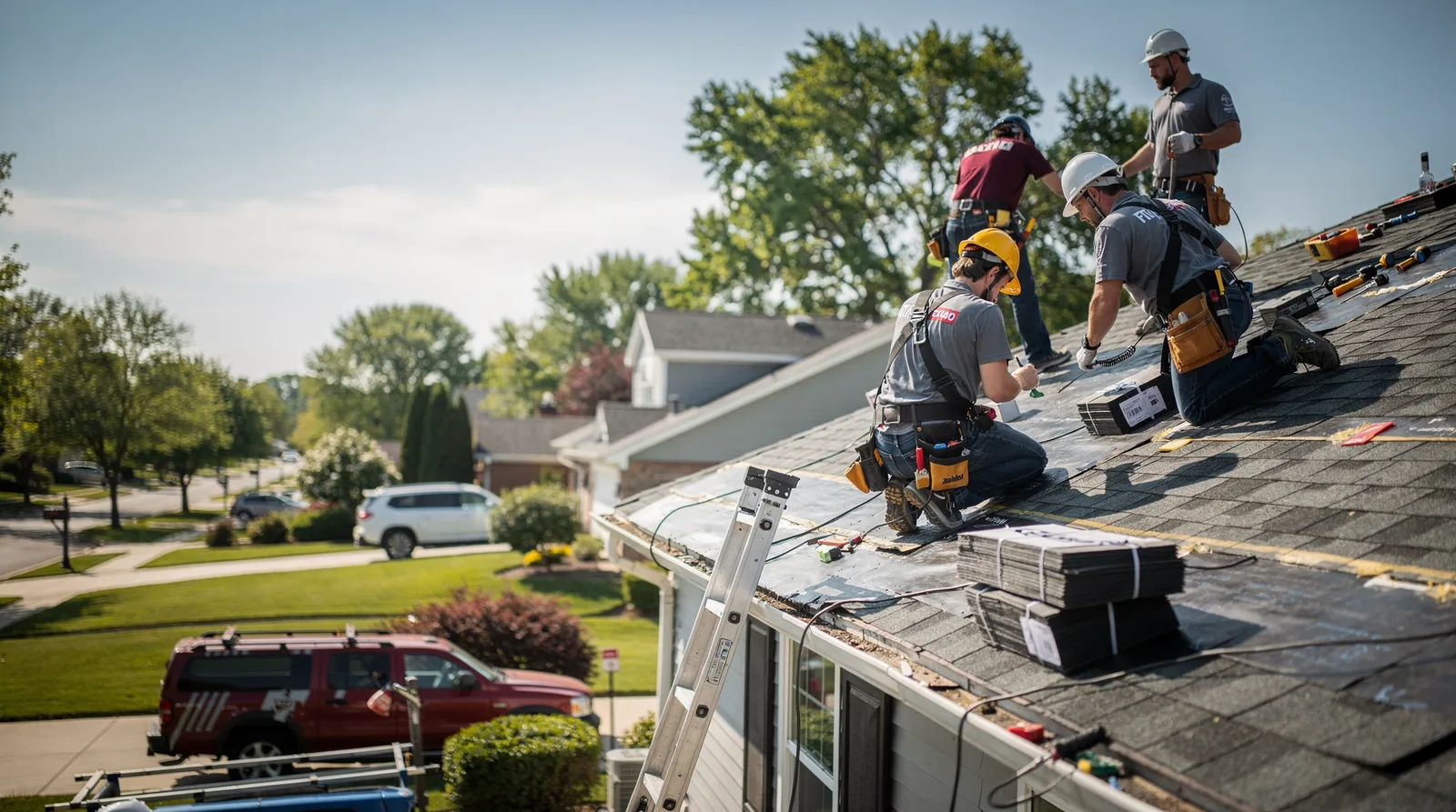 Roof Repair in Tiskilwa, IL around you
